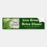 GRÜNE Öko Enviro Geschenk-lebhafteinzelteile für E Auto Aufkleber