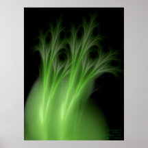Grüne Raserei 01 - i-    Kunst-Druck Plakatdrucke