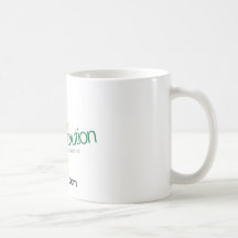 Grüne Revolutions-Kaffeetasse