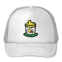 grüne sippy Schale Trucker Cap