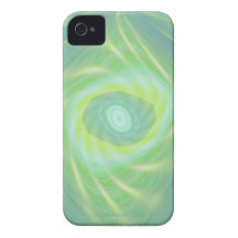 Grüne Sternschnuppen und Kometen iPhone 4 Hülle