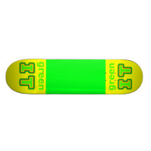 grünen Sie ES das MUSEUM gibsphotoart Skateboarddeck