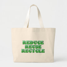 Grünen Sie verringern Wiederverwendung und recycel Tragetaschen