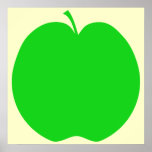 Grüner Apple Posterdrucke
