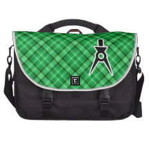 Grüner Architekt Laptoptasche