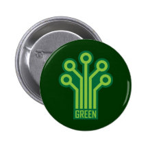 Grüner Aussenseiter Button
