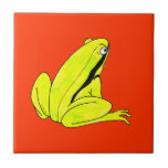 Grüner Frosch Kacheln