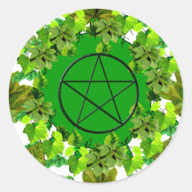 Grüner Heide Sticker