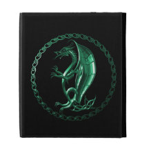 Grüner keltischer Drache