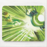 Grüner Laternen-Power mousepads