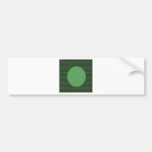 Grüner Punkt-ganzer Kreis Autosticker
