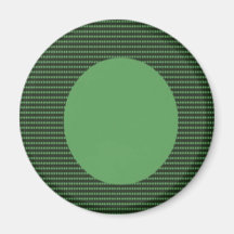 Grüner Punkt-ganzer Kreis Kühlschrankmagnet