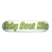 Grüner Schlag schlägt Skateboard-Plattform Personalisierte Skatedecks