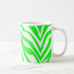 Grüner Zebra-Becher Kaffeetasse