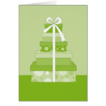 grünes alles Gute zum Geburtstaggeschenk Karten