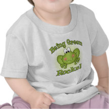 Grünes Felsent-shirt sein