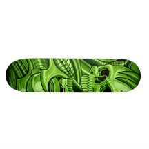 GRÜNES METALL SKATEBOARDBRETTER