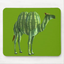 Grünes niedliches Kamel Mousepad