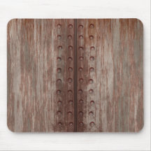 Grungy befestigtes rostiges Metall Mousepad