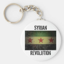 Grungy Syrien-Flagge "syrische Revolution " Schlüsselanhänger