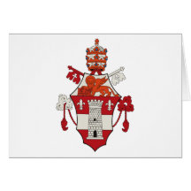 Gruß-Karte Papst-John XXIIV