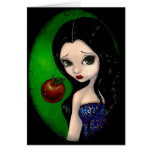 Gruß-Karte "vergifteten Apples"