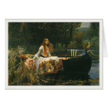Grüße mit John William Waterhouse-Malen Karte