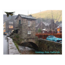 Grüße von Ambleside Postkarte
