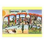 Grüße von Arizona Postkarten