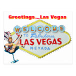 Grüße von Las Vegas Nevada Postkarte