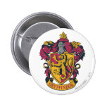 Gryffindor Wappenrot und -gold Button