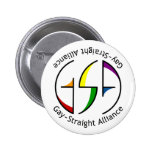 GSA Drehbeschleunigungs-runder heller Knopf Anstecknadelbuttons