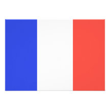 Guadaloupe Flagge Einladungskarten