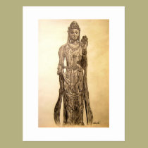 Guan Yin postkarten