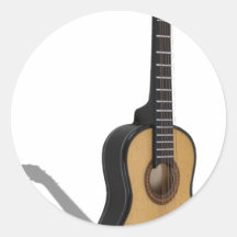 Guitar081210 Runder Sticker