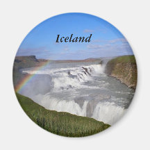 Gulfoss Fälle, Island Kühlschrankmagnete