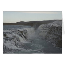 Gullfoss 1 grußkarten