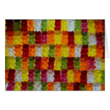 Gummibärchen Grußkarten