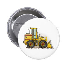 Gummireifen-Lader-Baugeräte Button