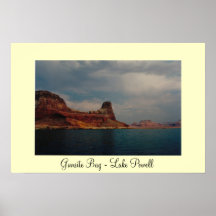 Gunsite Bay See Powell Utah Posterdruck