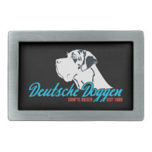 Gürtelschnalle Deutsche Doggen