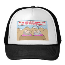 Gurus, die Erleuchtung rauchen Trucker Cap