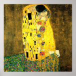 Gustav Klimt - das Kuss-Plakat