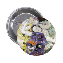 Gustav Klimt ~ die Jungfrau Buttons
