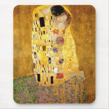Gustav Klimt die Kuss-Mausunterlage Mousepads