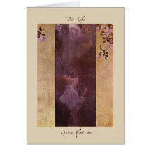 Gustav Klimt die Liebe 1895 Grußkarte