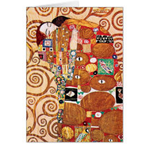 Gustav Klimt - Erfüllung Grußkarten