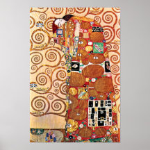 Gustav Klimt - Erfüllung Plakatdruck
