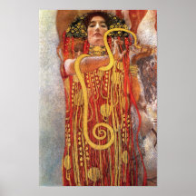 Gustav Klimt - Hygieia Medizin Plakatdruck