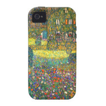Gustav Klimt: Landhaus beim Attersee Case-Mate iPhone 4 Hüllen